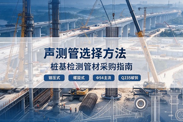 庆安声测管选型标准