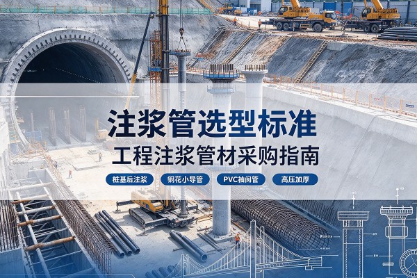 庆安注浆管选型标准