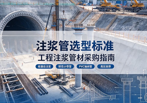 庆安注浆管选型标准